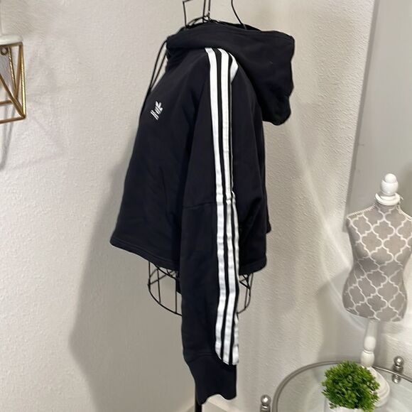 adidas ADICOLOR CLASSICS CROP HOODIE size S - Picture 4 of 7
